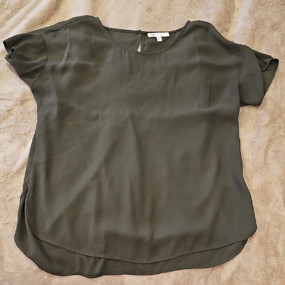 DR2 Forest Green Women's Blouse